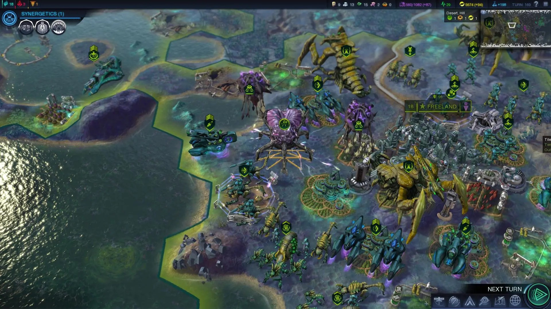 Screenshot from Sid Meier's Civilization: Beyond Earth (2014)